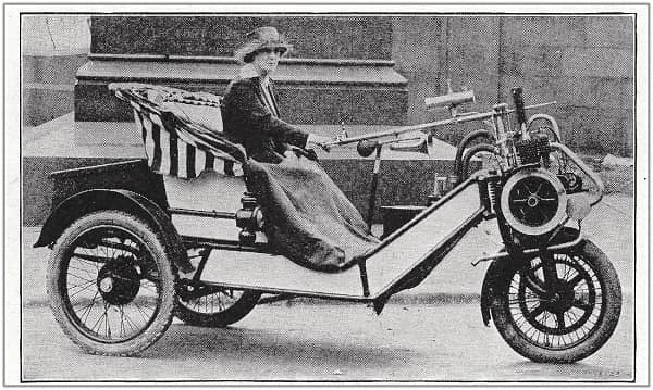 Early Cars Didn't Have Steering Wheels
