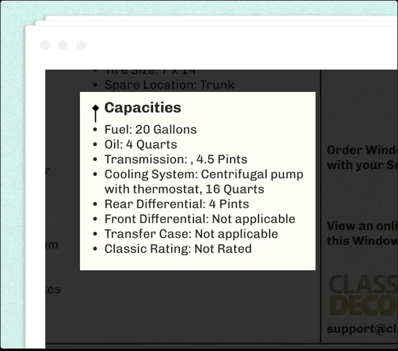 Capacities