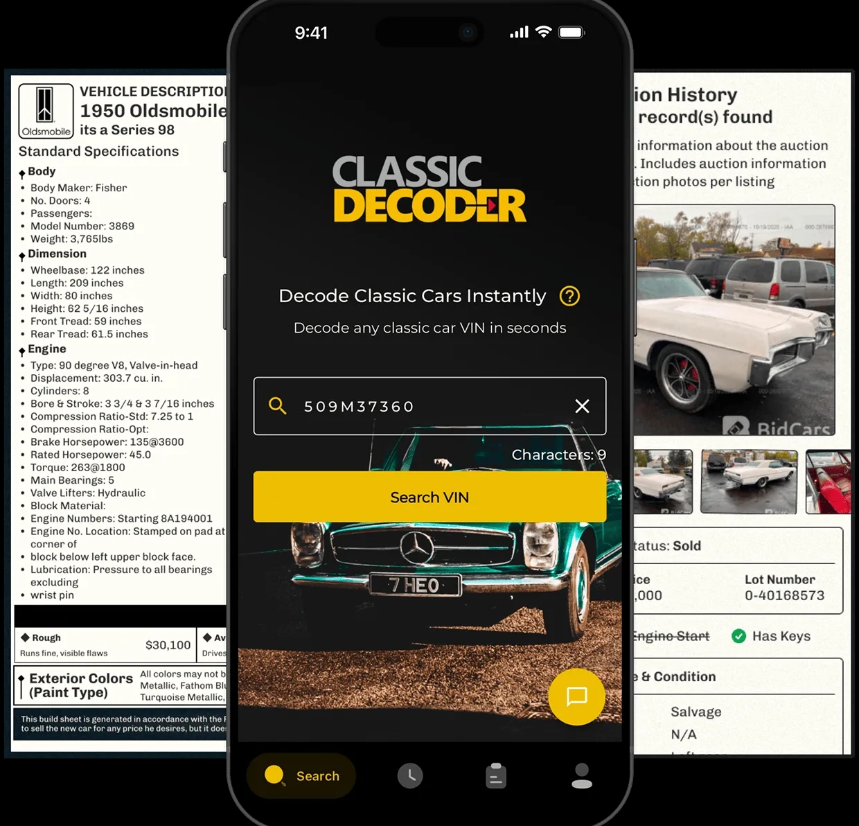 Classic Decoder App