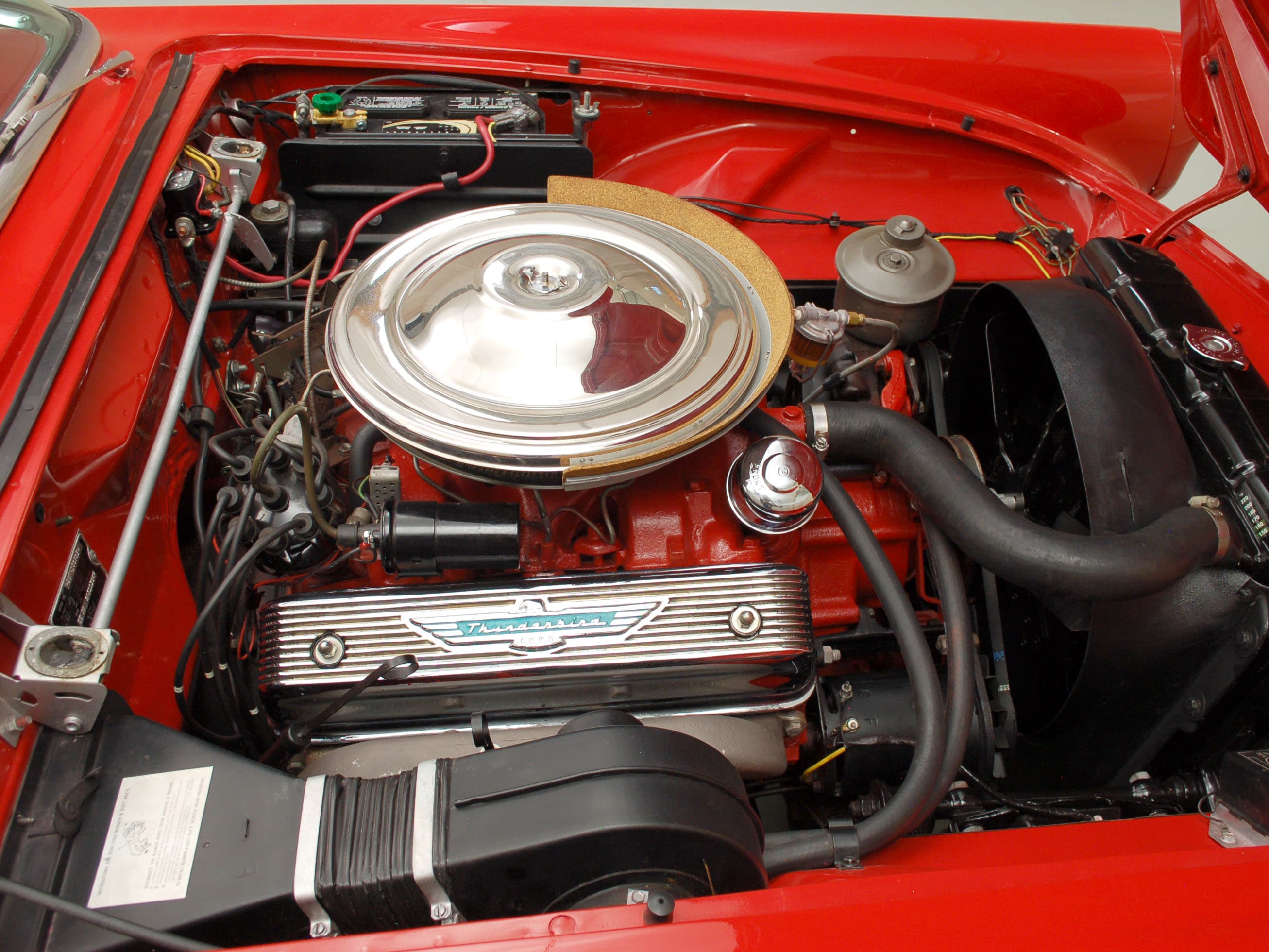 Photo of a 1955 Ford Thunderbird
